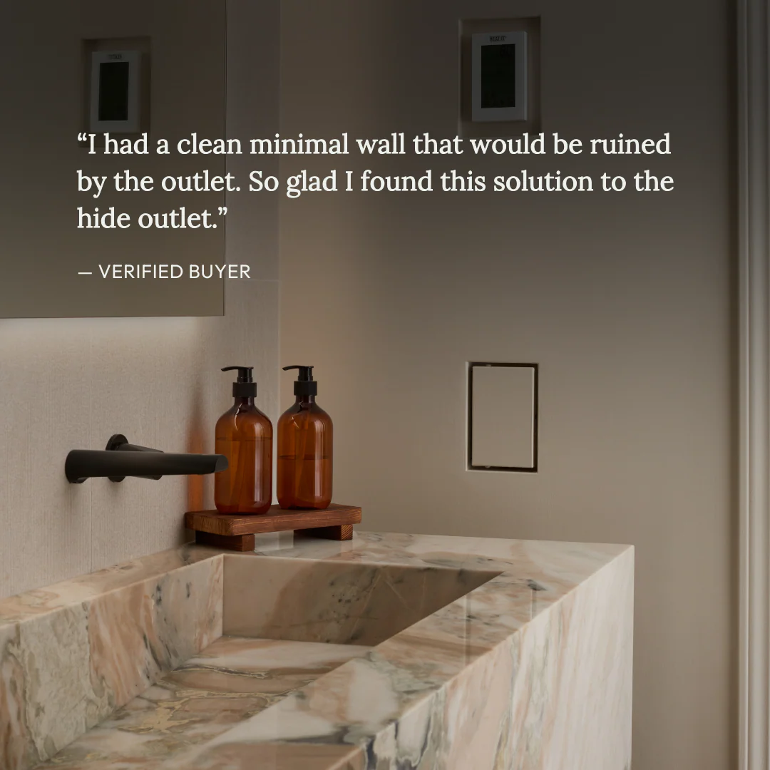 Flush Drywall No-See Receptacle Mount [Luxe] - Image 7