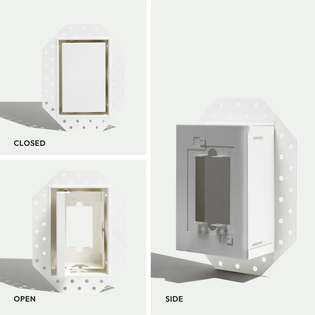 Flush Drywall No-See Receptacle Mount [Luxe] - Image 8