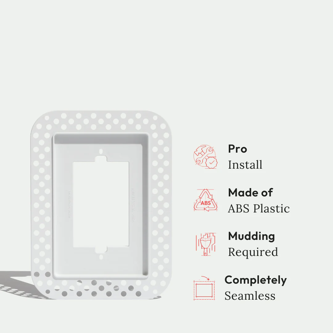 Flush Drywall Receptacle Mount [Lite] - Image 3