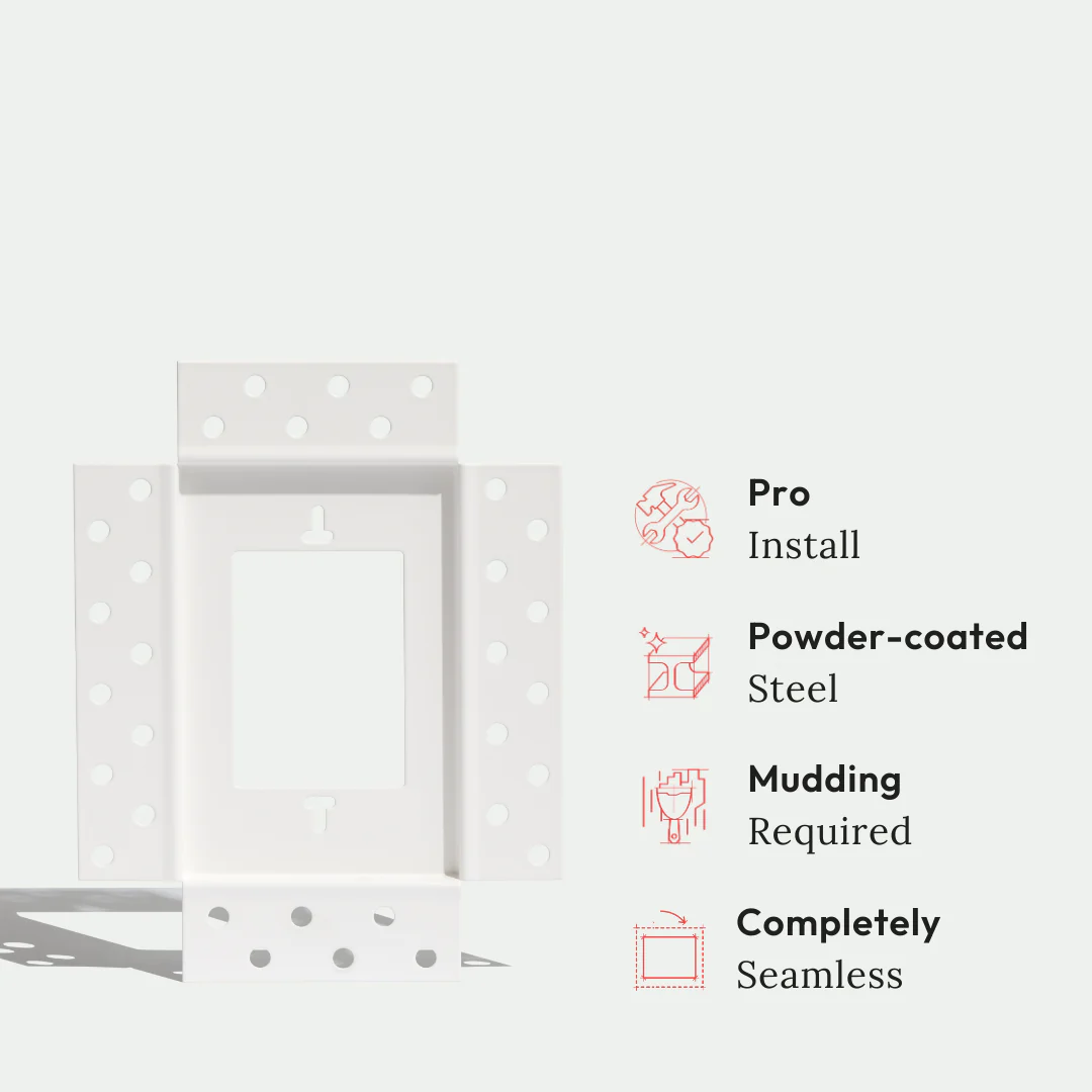 Flush Drywall Receptacle Mount [Luxe] - Image 3