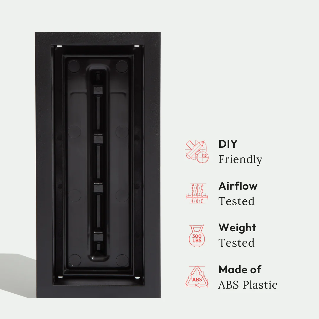 Framed Floor Vent [Lite] 4''x10'' - Image 3